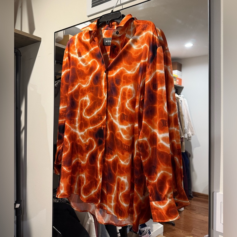 MISBHV Barb Wire Silk Shirt